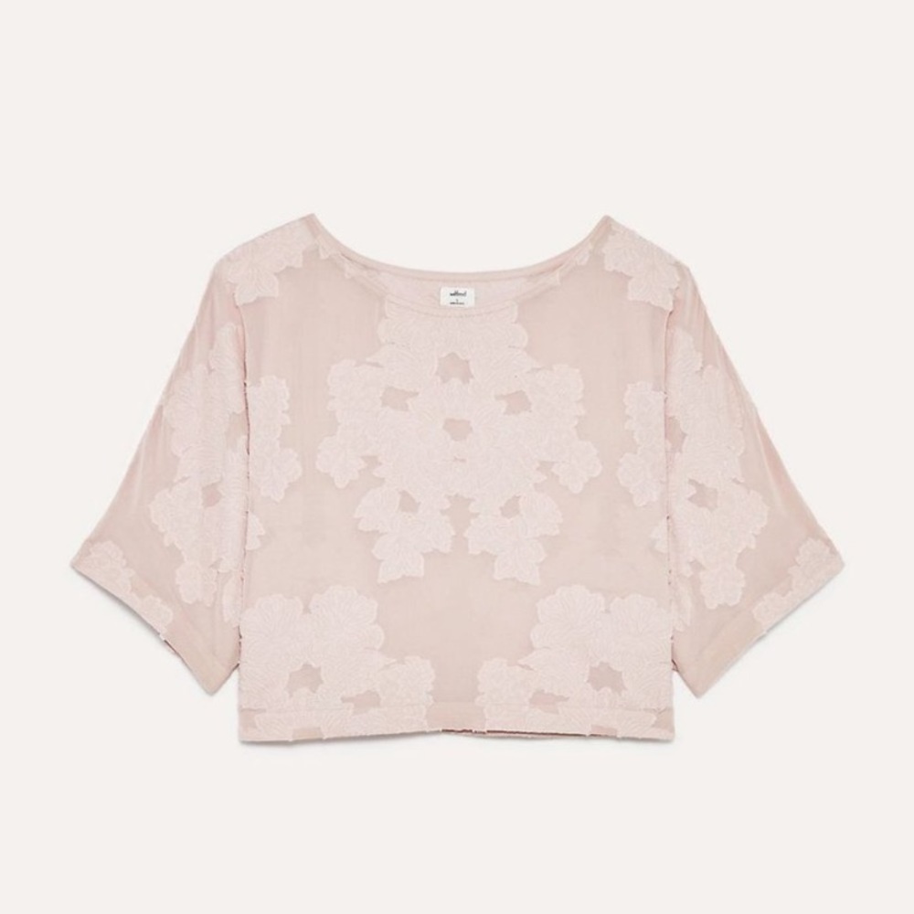 Pink / Aritzia Blayze Blouse